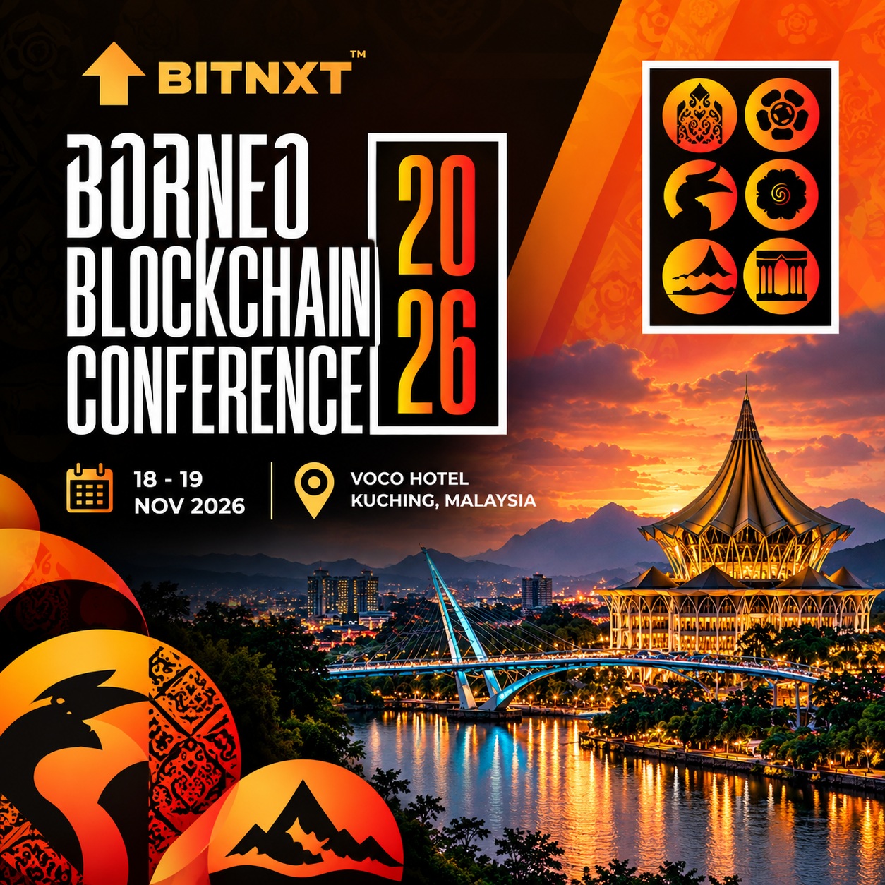BITNXT campaign artwork for BBCON 2026, shared across its social media posts